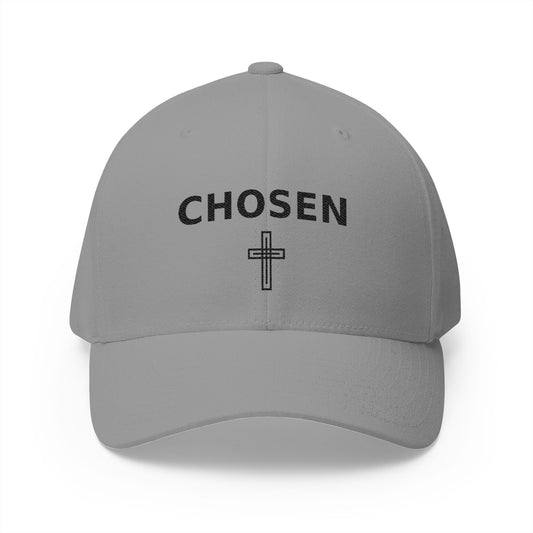 Chosen Embroidered Cap — Christian Cross Baseball Hat