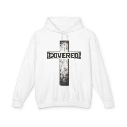 Covered Cross Hoodie — Christian Faith Pullover