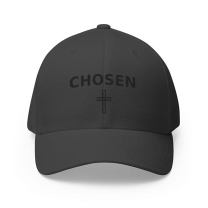 Chosen Embroidered Cap — Christian Cross Baseball Hat