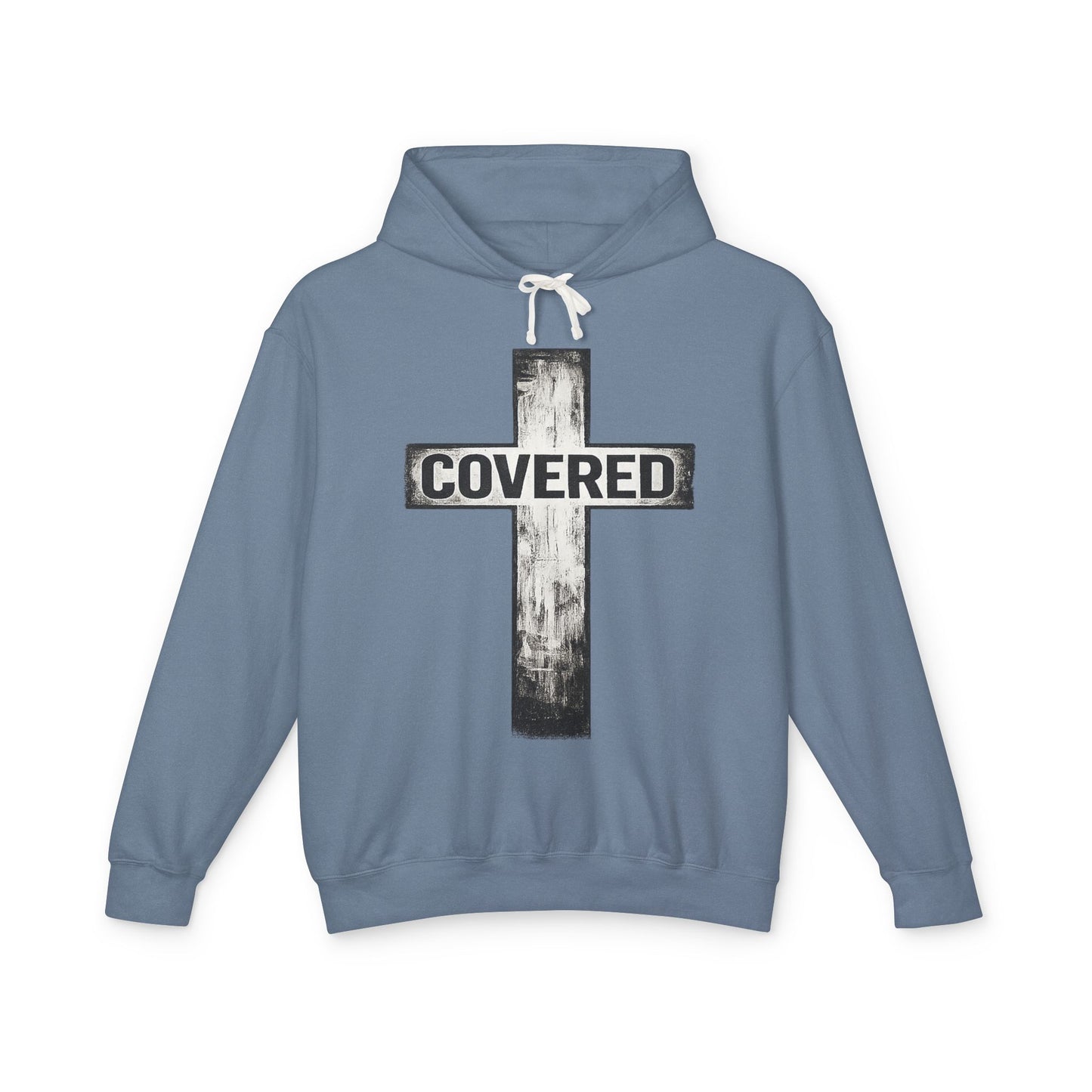 Covered Cross Hoodie — Christian Faith Pullover