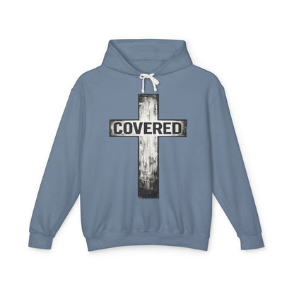 Covered Cross Hoodie — Christian Faith Pullover