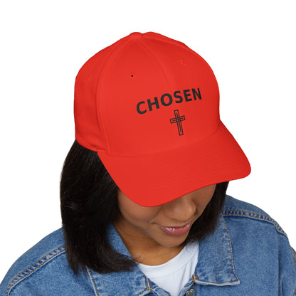 Chosen Embroidered Cap — Christian Cross Baseball Hat