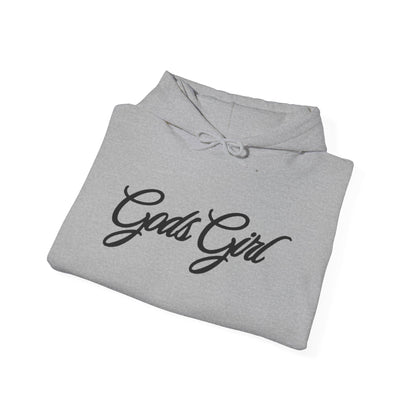 God’s Girl Faith Hoodie (Light Color with Black Print)