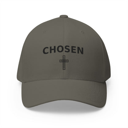 Chosen Embroidered Cap — Christian Cross Baseball Hat