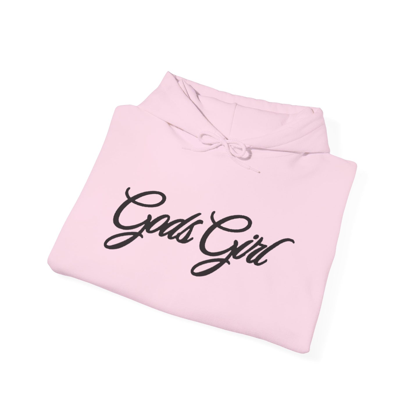 God’s Girl Faith Hoodie (Light Color with Black Print)