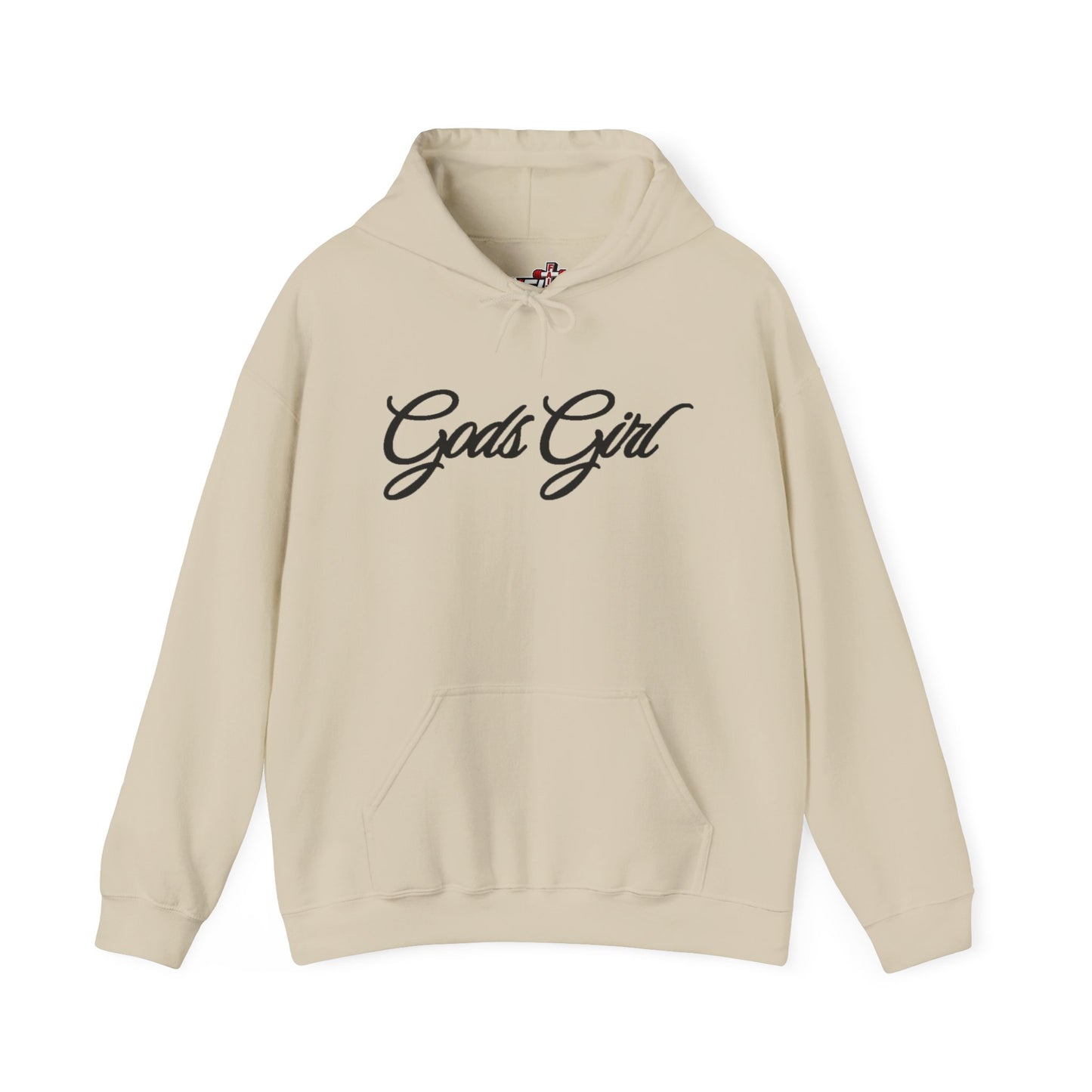 God’s Girl Faith Hoodie (Light Color with Black Print)