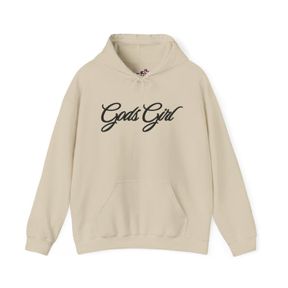 God’s Girl Faith Hoodie (Light Color with Black Print)