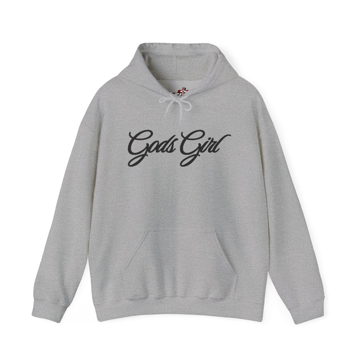 God’s Girl Faith Hoodie (Light Color with Black Print)