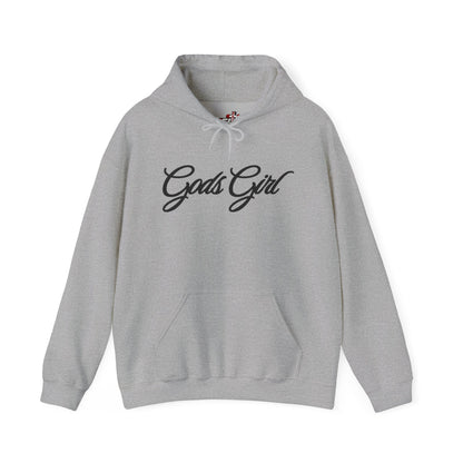 God’s Girl Faith Hoodie (Light Color with Black Print)