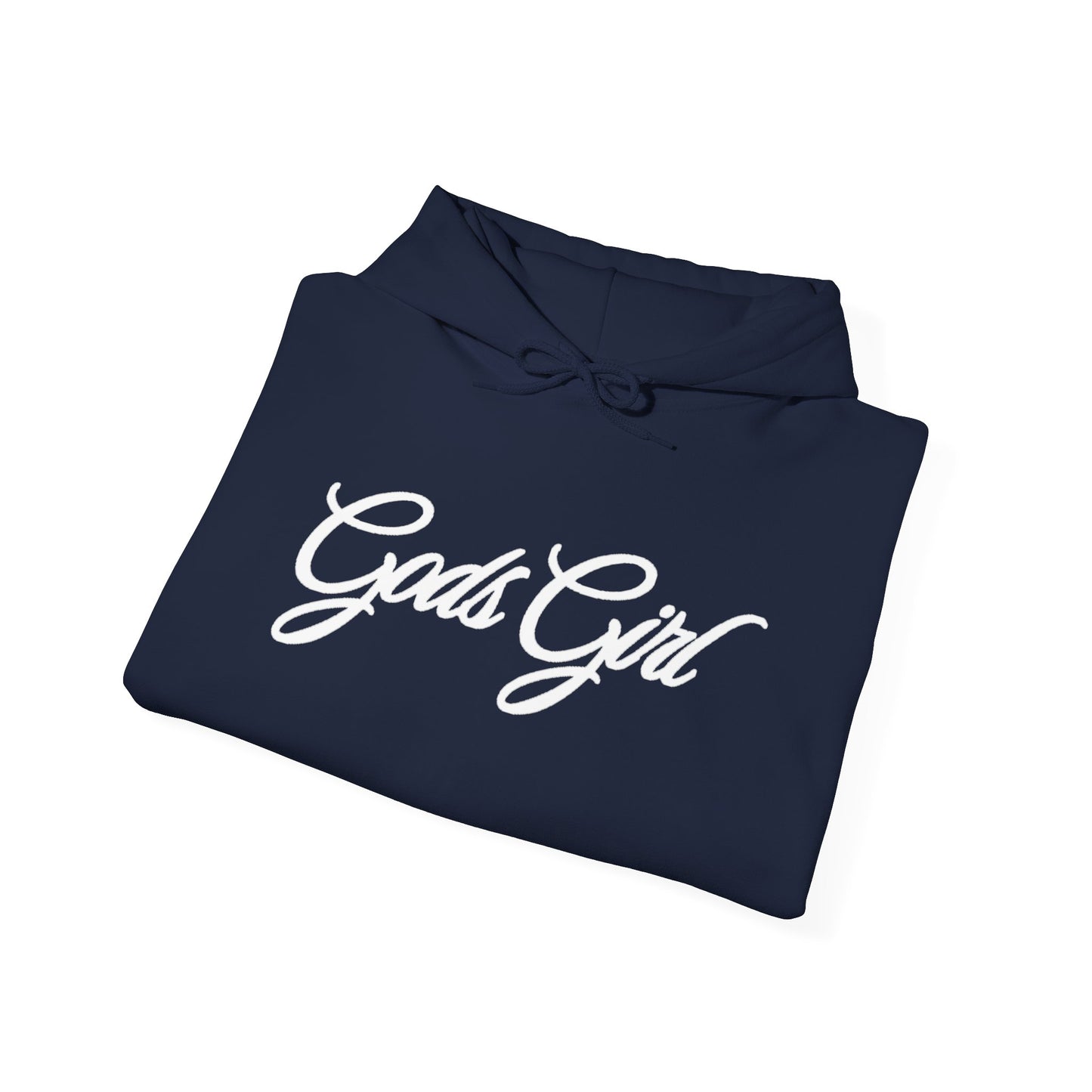 God’s Girl Faith Hoodie (Dark with white print)