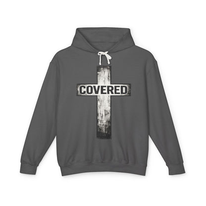 Covered Cross Hoodie — Christian Faith Pullover
