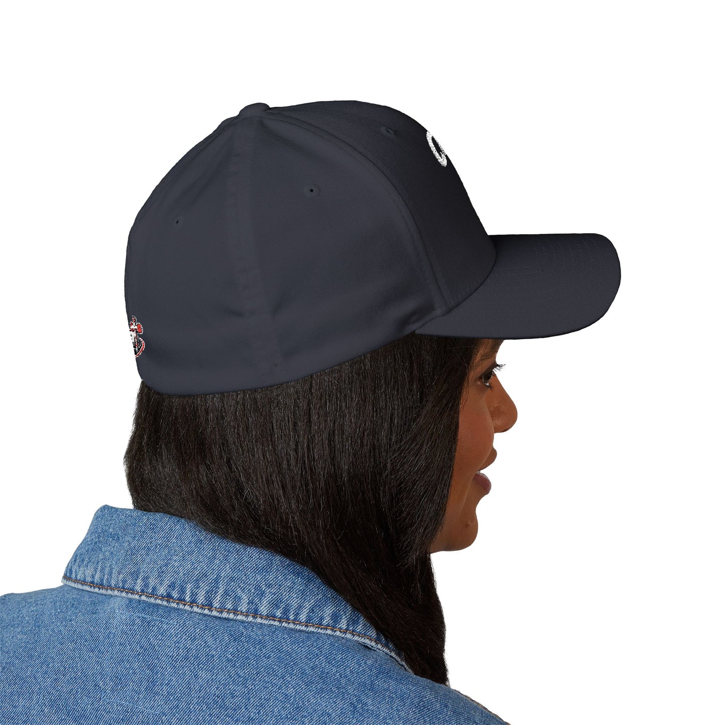 Chosen Embroidered Cap — Faith-Inspired Structured Hat with Cross Accent