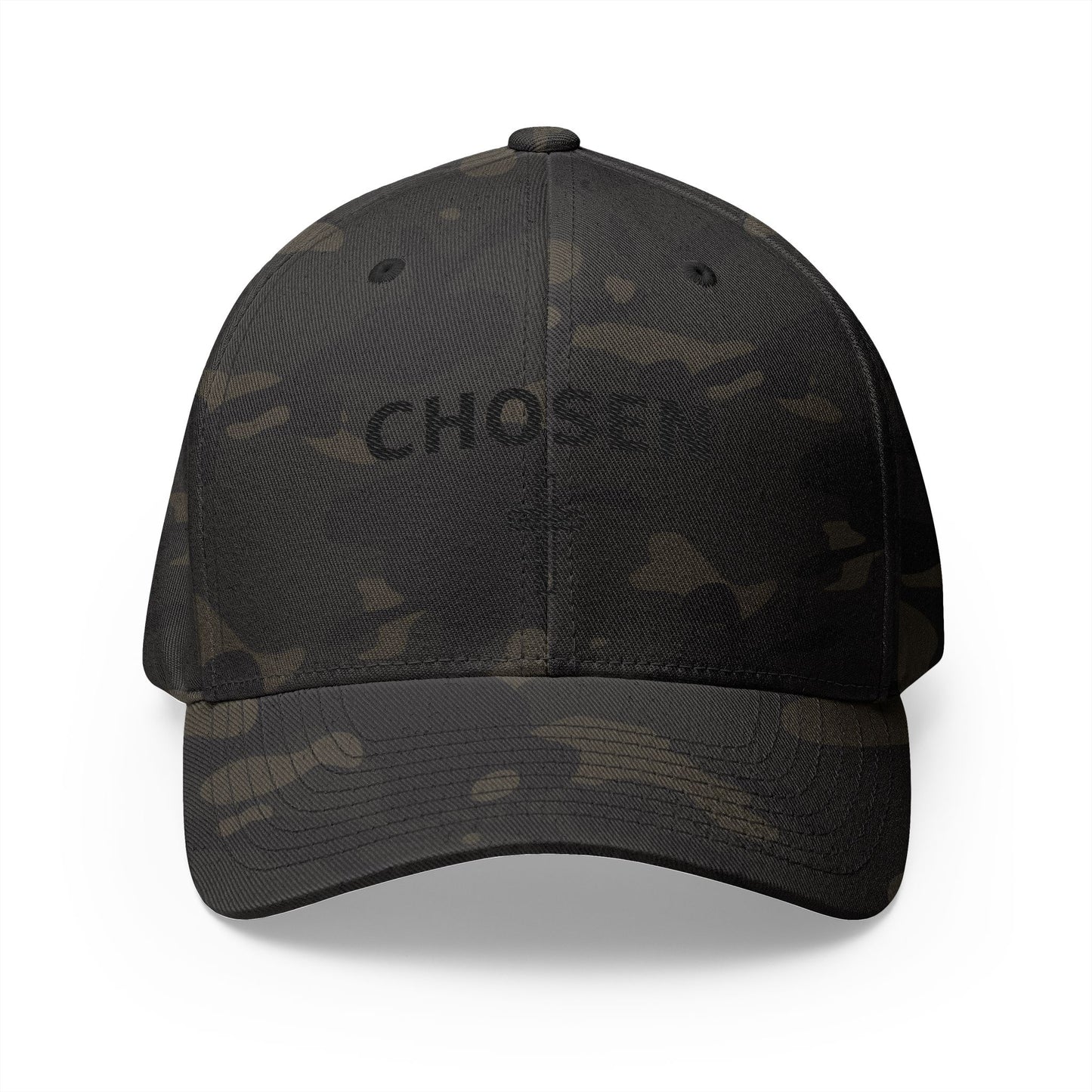 Chosen Embroidered Cap — Christian Cross Baseball Hat
