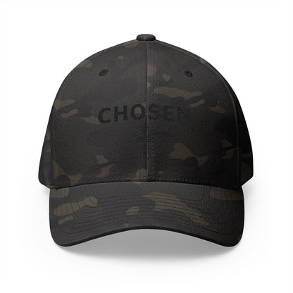 Chosen Embroidered Cap — Christian Cross Baseball Hat