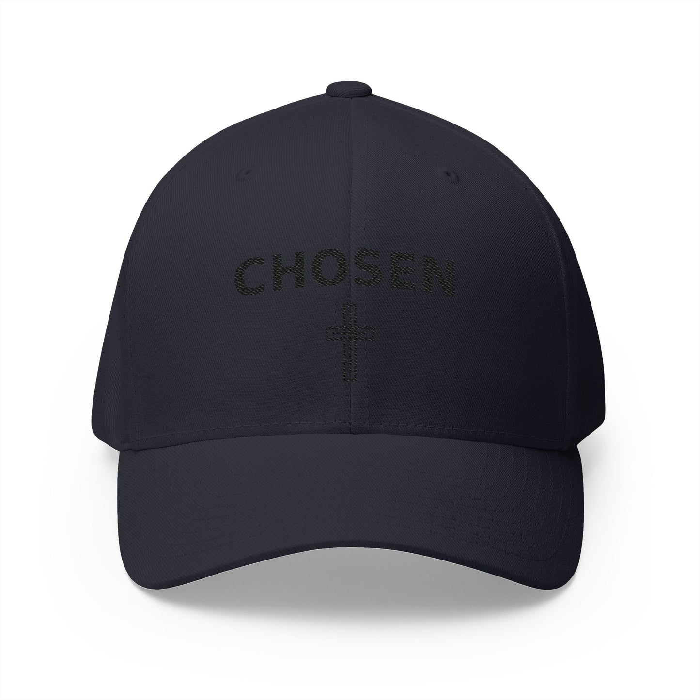 Chosen Embroidered Cap — Christian Cross Baseball Hat
