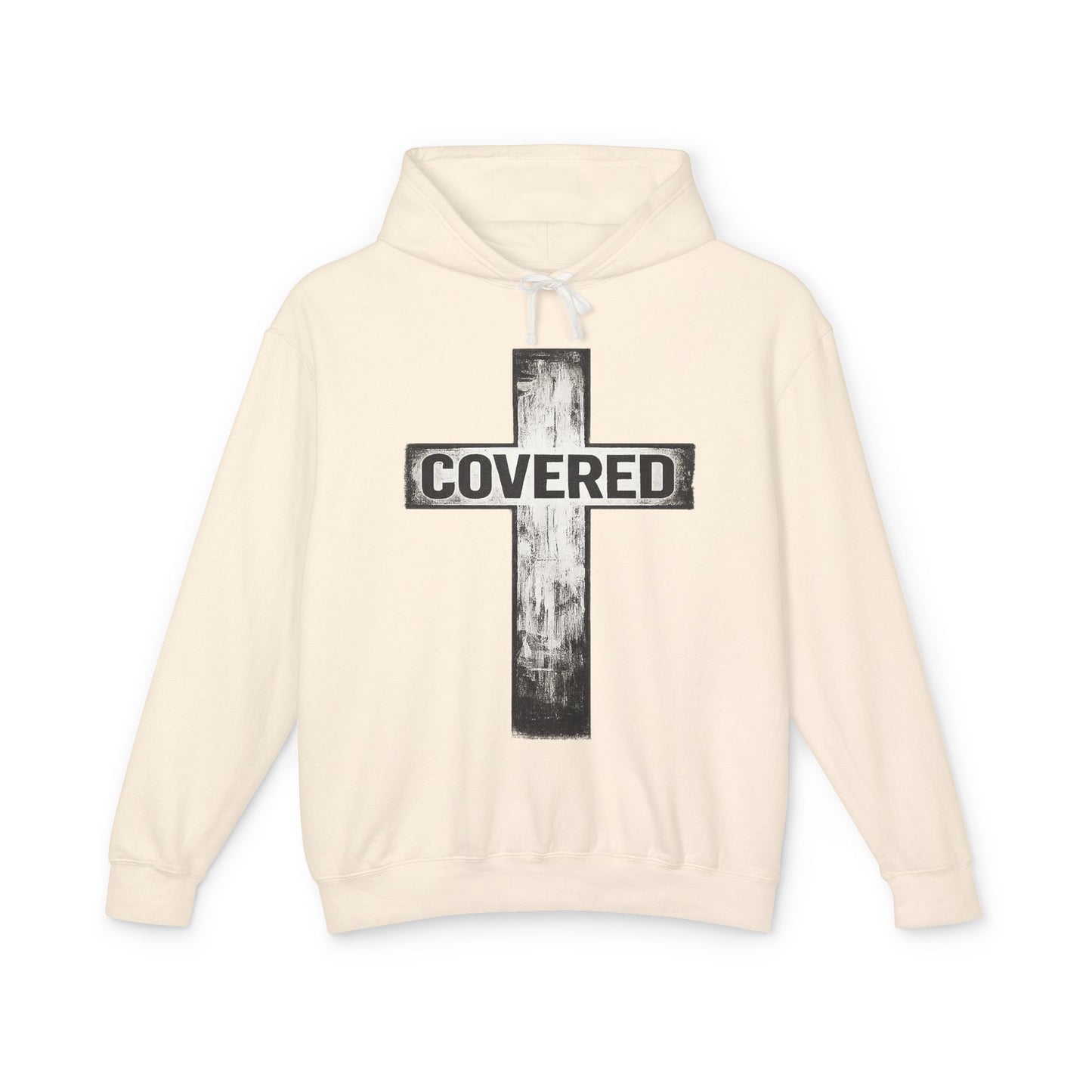 Covered Cross Hoodie — Christian Faith Pullover