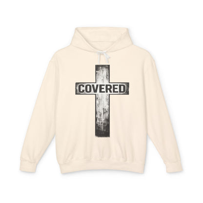 Covered Cross Hoodie — Christian Faith Pullover