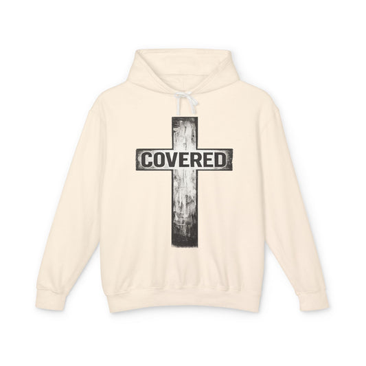 Covered Cross Hoodie — Christian Faith Pullover