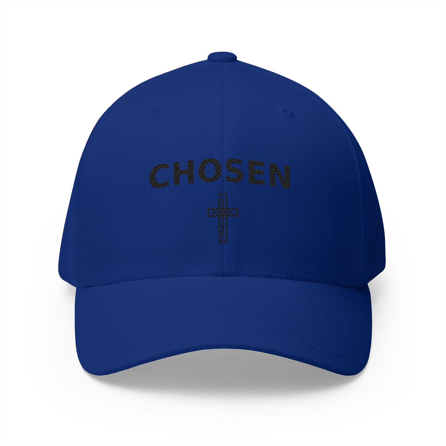 Chosen Embroidered Cap — Christian Cross Baseball Hat