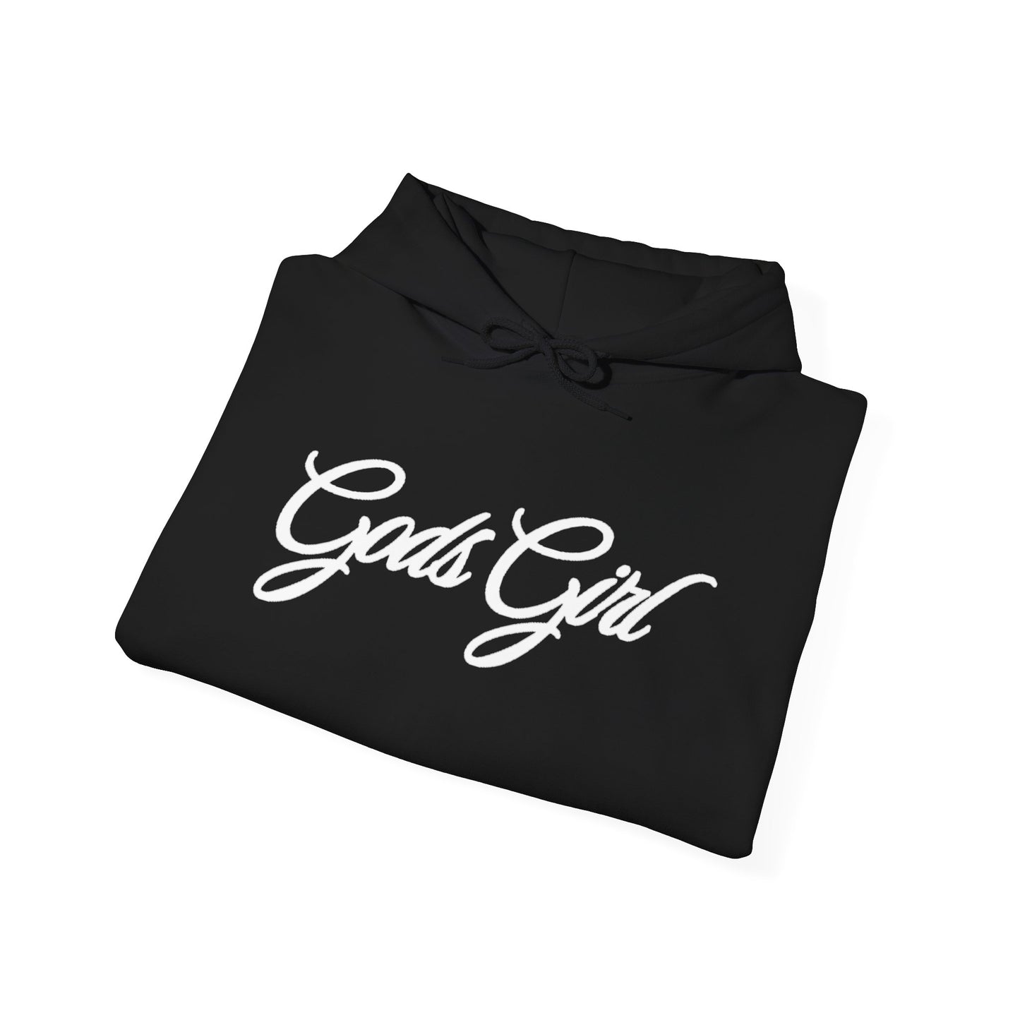 God’s Girl Faith Hoodie (Dark with white print)