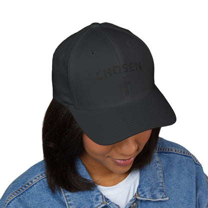 Chosen Embroidered Cap — Christian Cross Baseball Hat