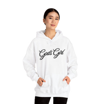 God’s Girl Faith Hoodie (Light Color with Black Print)