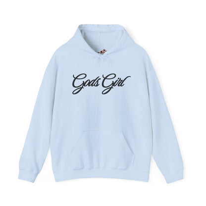 God’s Girl Faith Hoodie (Light Color with Black Print)