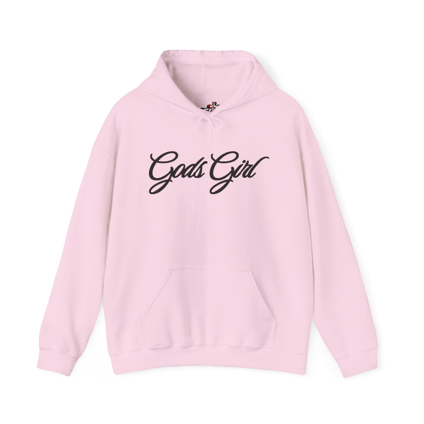 God’s Girl Faith Hoodie (Light Color with Black Print)