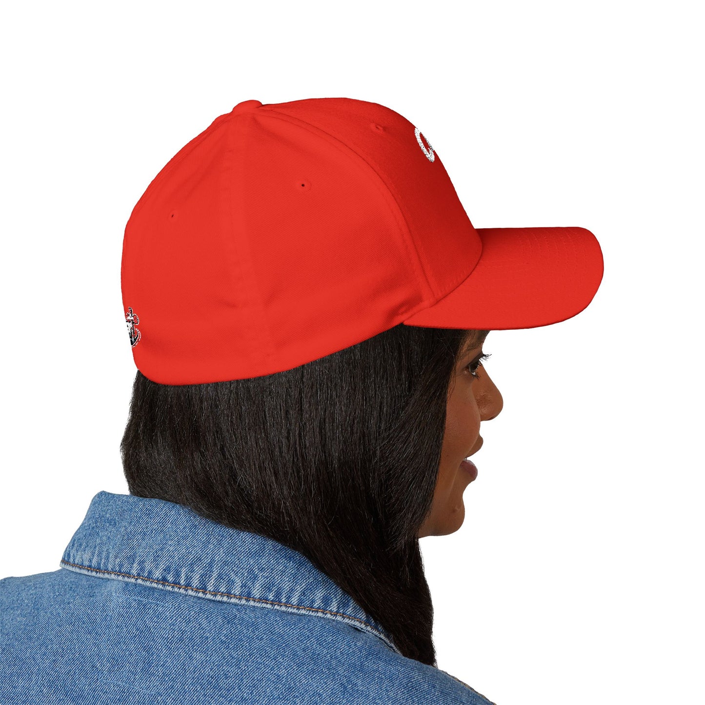 Chosen Embroidered Cap — Faith-Inspired Structured Hat with Cross Accent