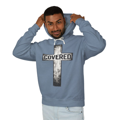 Covered Cross Hoodie — Christian Faith Pullover