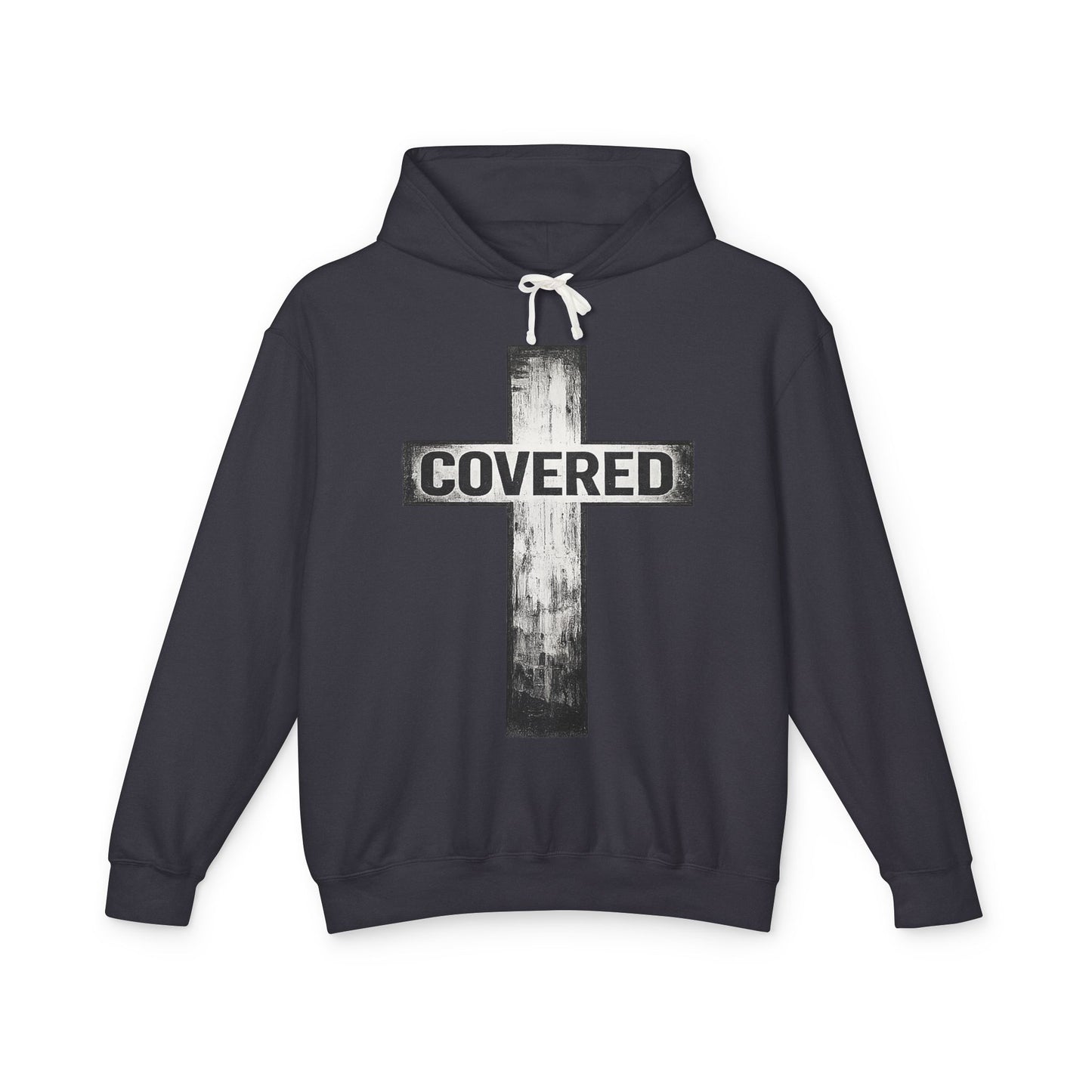 Covered Cross Hoodie — Christian Faith Pullover